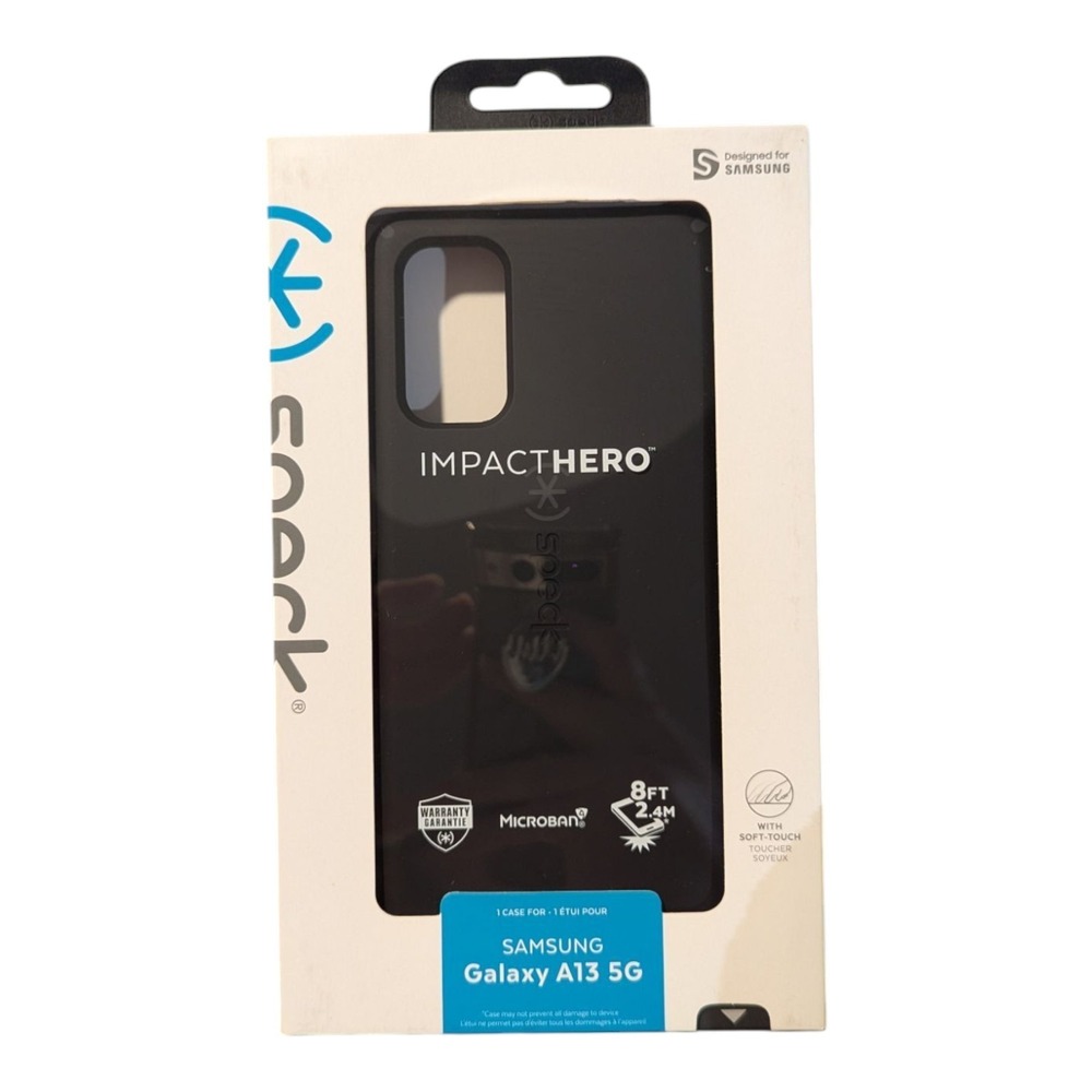 D5. Speck ImpactHero Case for Samsung Galaxy A13 5G - Black